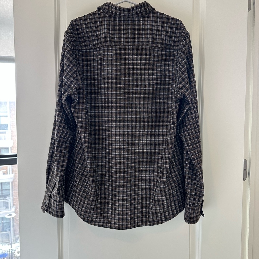 APC Justin Check Flannel Shirt Overshirt